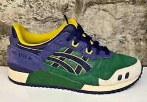 Asics Gel-Lyte III OG Hunter Green Purple Academic Scholar Pack Men 1201A526-300 - Picture 1 of 7