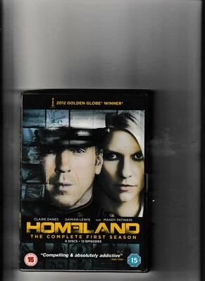 Homeland- Complete 1st season UK 4 dvd set. - Image 1 of 2