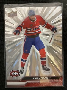 Kirby Dach 2023-24 Upper Deck Outburst Silver Parallel Card #98  *