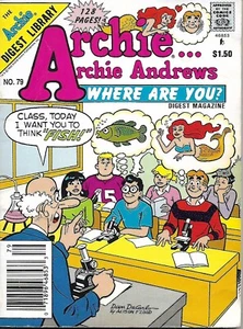 Archie Andrews Where Are You Comic Magazine No. 79 March 1992 - Picture 1 of 1