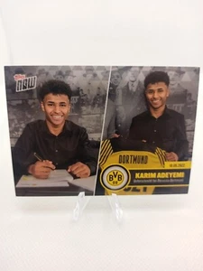 #5 KARIM ADEYEMI 10/05/22 TOPPS NOW UCL "SIGNS FOR BORUSSIA DORTMUND" - Imagen 1 de 2