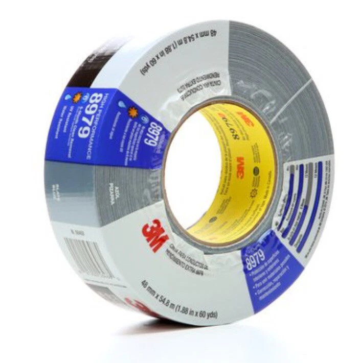 3M Performance Plus 8979 Duct Tape, 55m x 48mm, Slate Blue 2 X ROLLS