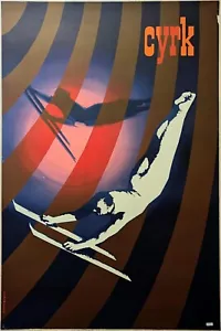 Poster Plakat - Polnischer Zirkus - CYRK - Andrzej Kowalewski - 1965 - Bild 1 von 1