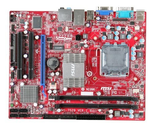 Placa Base MSI G31TM-P35 INTEL SOCKET 775 FSB1333 DDR2 VGA SATA LAN PCI-E - Imagen 1 de 1