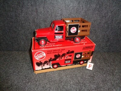 SpeCast 1953 Jeep Willys Stake Bed Truck LENNOX FURNACE Liberty Classics 1:25 F - Image 1 of 4