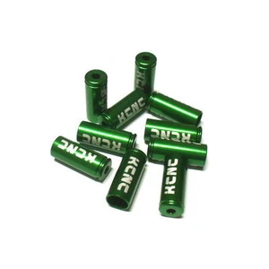 gobike88 KCNC Brake Housing Open End Caps, 5mm, 10 pieces, Green, N86 - Picture 1 of 1