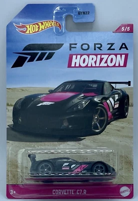 HOT WHEELS FORZA HORIZON CORVETTE C7.R 5/5 GRP37