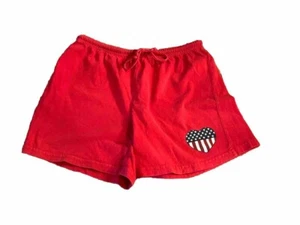 Sonoma Life + Style Pull On Shorts Womens Size Small Elastic Waist Mid Rise Flag - Picture 1 of 3