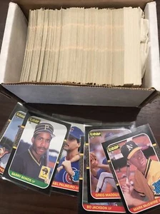 1987 Leaf Baseball Set Bonds, Maddux, Jackson, Mcguire Rookies - Picture 1 of 1