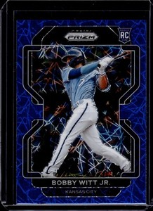 2022 Prizm Baseball Bobby Witt Jr. ROYALS #33 Rookie RC Blue Velocity