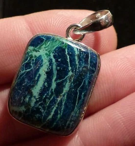O&co Pendentif chrysocolle lithothérapie cadeau noël bijou - Imagen 1 de 2