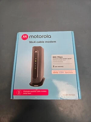 Motorola MB7420 16x4 cable modem - Image 1 of 3