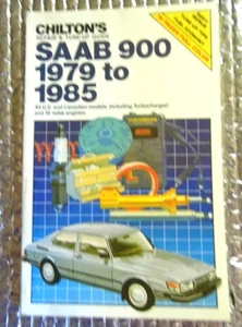 Chilton Repair Tune-up Manual 1979-1985 Saab 900 including Turbocharged 16 Valve - Picture 1 of 5