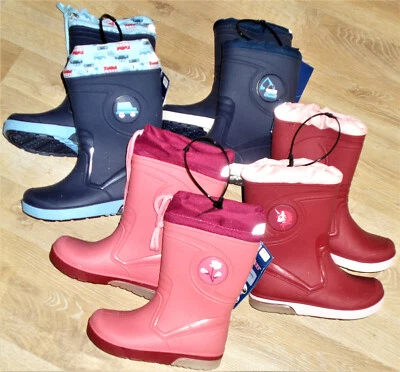 Mädchen Jungen Regenstiefel cooler Blink Effekt Leuchtsohle Gr.24-27 NEU - Bild 1 von 4
