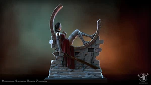 Belle Ritual Gießen Statue 3D-Druck unbemalt unmontiert - Bild 1 von 29