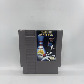Championship Bowling - NES Nintendo Game
