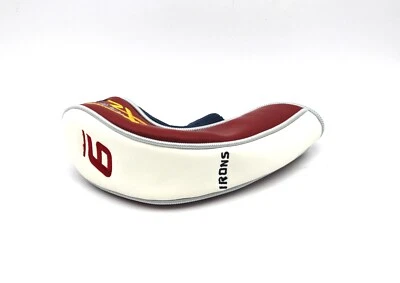 Новый Cleveland HiBore XLi #9 железа красный/белый/синий чехол для головки - Изображение 1 из 3