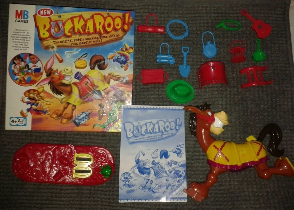 Buckaroo Game MB Games 2003 100% Complete with Instruction Booklet - Excellent  - Image 1 of 1