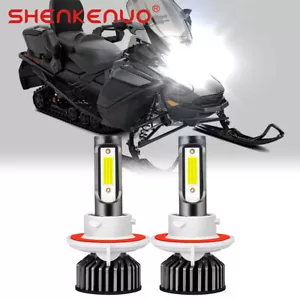 For Ski Doo Gen 4 900 (All Models) 2019-2022 Skidoo Gen4 LED Headlight 2 Bulbs - Picture 1 of 10