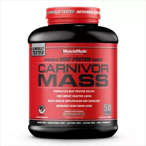 Carnivor Mass Beef Protein Gainer Pick Flavor 5.78 lbs - New - Picture 1 of 1