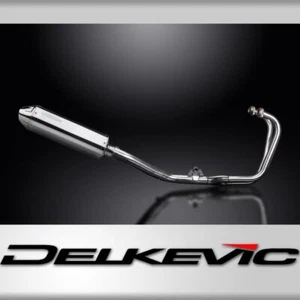 HONDA CBF500-A-ABS 2004-08 FULL EXHAUST SYSTEM 320mm STAINLESS TRI SILENCER - Picture 1 of 4