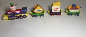 Vintage Sonic Wacky Pack Chew Chew Train 1997 Dr.Pepper (Loose) Blue & Green - Picture 1 of 12
