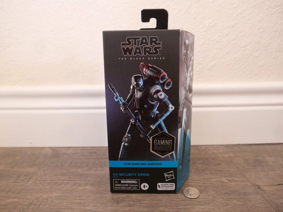 Star Wars Black Series KX Security Droid 6" Figure Gaming Greats 2022 Hasbro