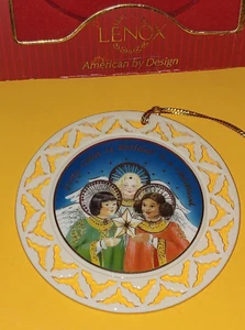 Lenox KIND hat BERECHTIGT zu einer KINDHEIT Engel Ornament sehr guter Zustand verpackt - Bild 1 von 6