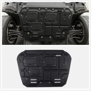 Black Car Auto Under Engine Splash Shield Guard Mudguard For Honda Civic 16-20 - Picture 1 of 6