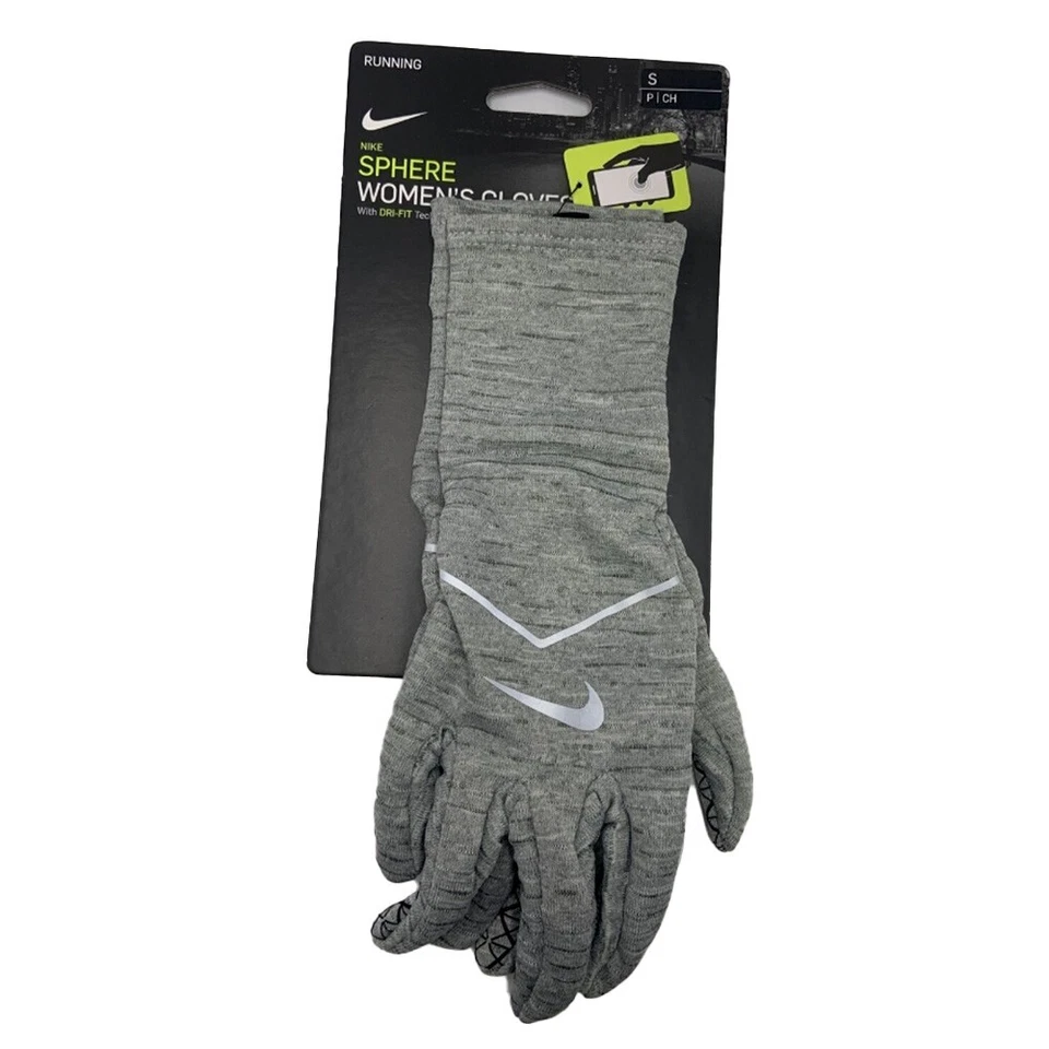 Nike Sphere Mujer Guantes con Tecnología Dry Fit Correr Talla S Malva Foto 1 de 1