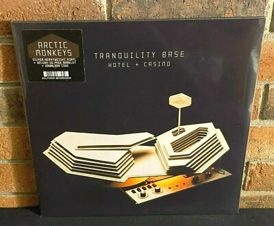 ARCTIC MONKEYS - Tranquility Base Hotel + Casino, Ltd SILVER VINYL + DL & Book  - Image 1 of 4