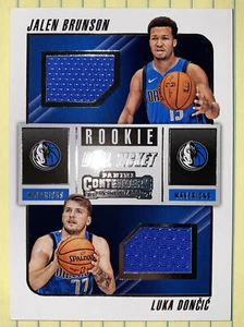 2018 Panini Contenders Dual Ticket Luka Doncic / Zion Jersey RC * BRAND NEW* - Picture 1 of 12