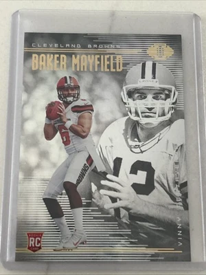 Tarjeta de novato 2018 Panini Illusion Football Baker Mayfield Foto 1 de 2