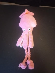 Pink Squid 11" Stuffed Animal Plush - Picture 1 of 3