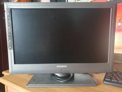 Televisore usato vintage 19 pollici TELEFUNKEN funzionante TE19975B19 LED Slim - Immagine 1 di 4