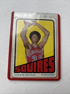 1972-73 Topps - Julius Erving #195 (RC) - Imagem 1 de 2