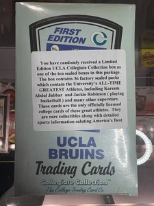 Tarjetas coleccionables UCLA Bruins 1ª primera edición colección universitaria nueva caja sellada - Imagen 1 de 2
