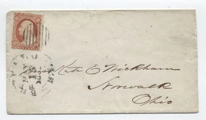 1861 Buffalo NY #26 Brief früher Duplex Handstempel [6890.19] - Bild 1 von 3