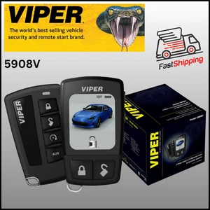 VIPER 5908V / 2-WAY COLOR REMOTE START & SECURITY SYSTEM / ALARM W/ REMOTE START - Picture 1 of 5