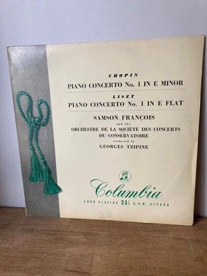 Samson François - piano concerto n°1 chopin liszt tzipine columbia - Photo 1/4