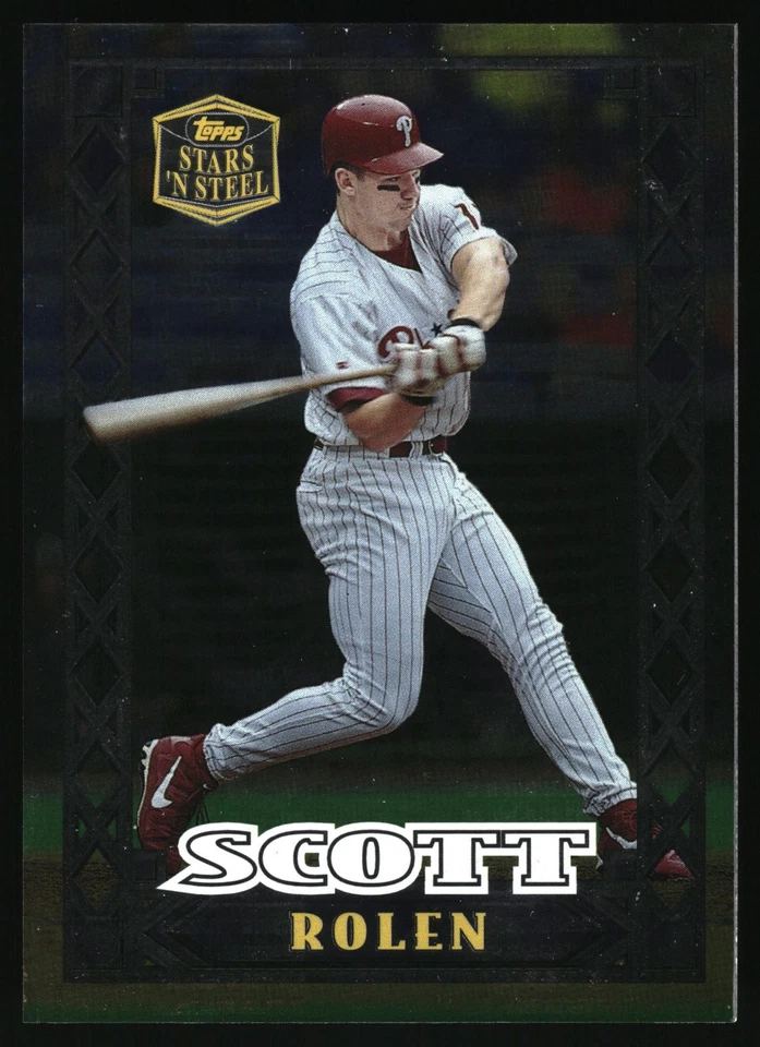1998 Topps Stars 'n Steel - Scott Rolen #17 - Image 1 of 2