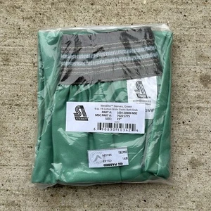 1 Pair 23” Welding Sleeves Steiner FR 9oz Cotton Wide Elastic Both Ends Green - Picture 1 of 2