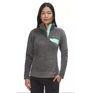 Patagonia Re-tool snap t fleece pullover heather gray medium - Picture 1 of 8