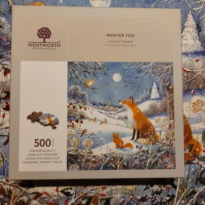 Wentworth 500 pieces 'Winter Fox' - Image 1 of 4