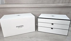 CHANEL BEAUTE Beauty VIP GWP Gift Makeup Jewelry Drawer Storage Vanity Box - Bild 1 von 10
