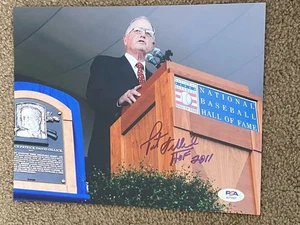 Pat Gillick PSA zertifiziert 8 x 10 handsigniertes Foto  - Bild 1 von 3