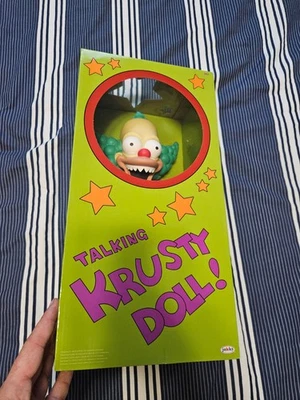 Krusty TALKING DOLL The Simpsons String Pull - Image 1 of 3