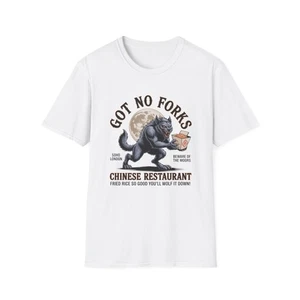 Lustiges chinesisches Essen T-Shirt, Feinschmecker Geschenk, humorvolle asiatische Küche Tee, sarkastisch - Bild 1 von 17