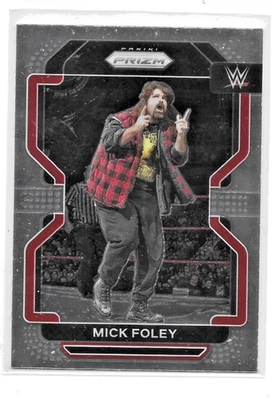 Tarjeta de lucha libre 2022 Panini Prizm WWE #190 Mick Foley Foto 1 de 2