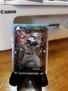 2024 Topps Holiday - Bryan Woo #H193 (RC) - Picture 1 of 2